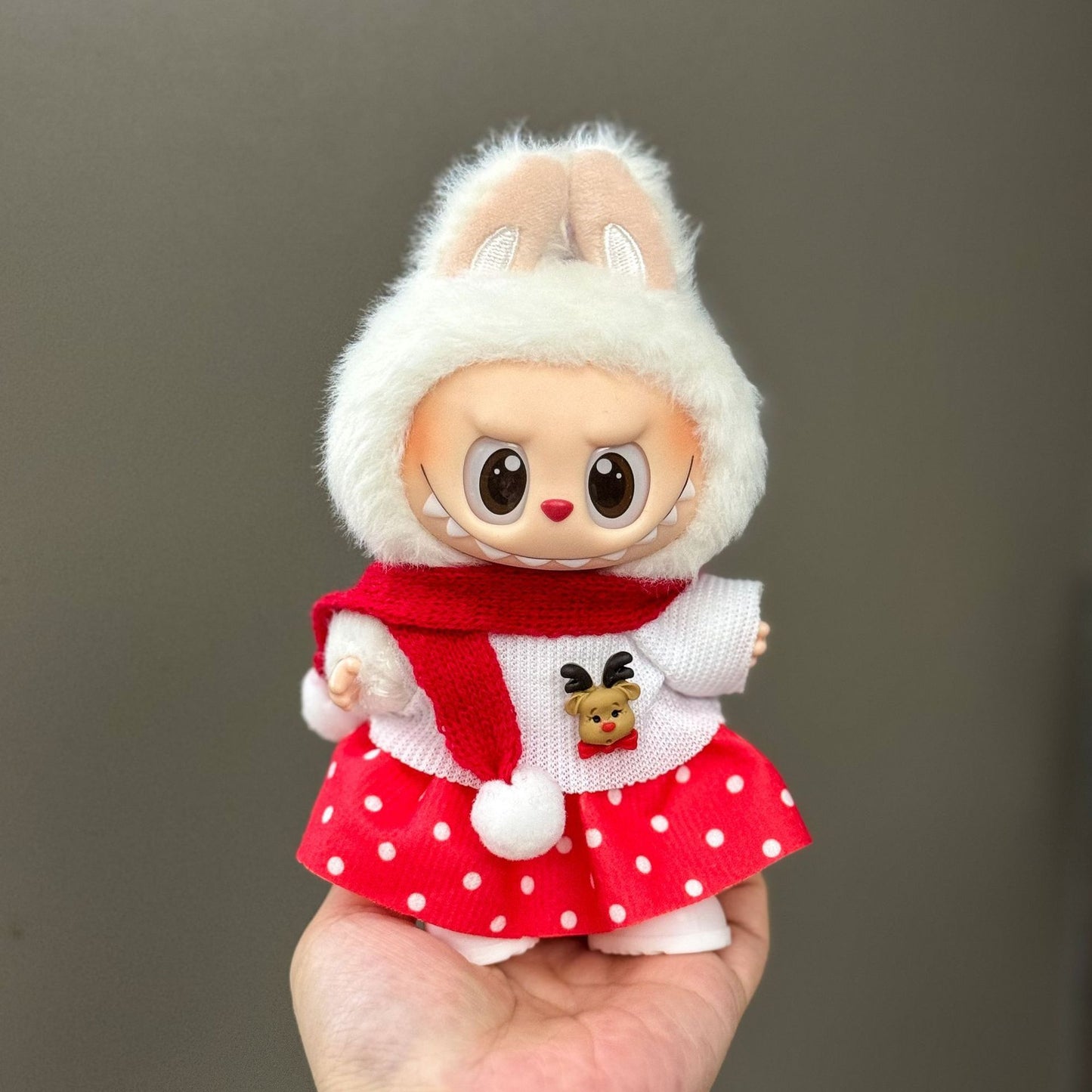 Doll Christmas Outfit Set